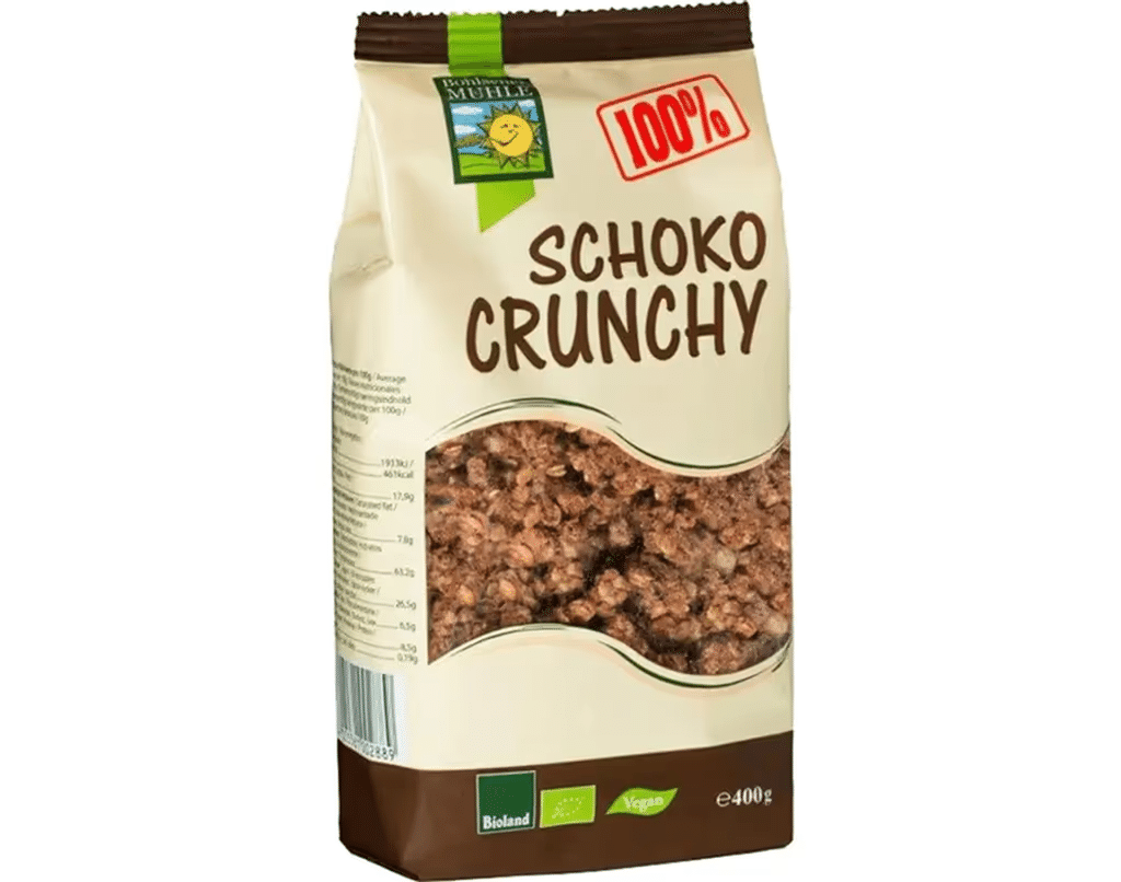 Cereais Bio Crunchy Chocolate G Bohlsener Muehle Nutrip Dia