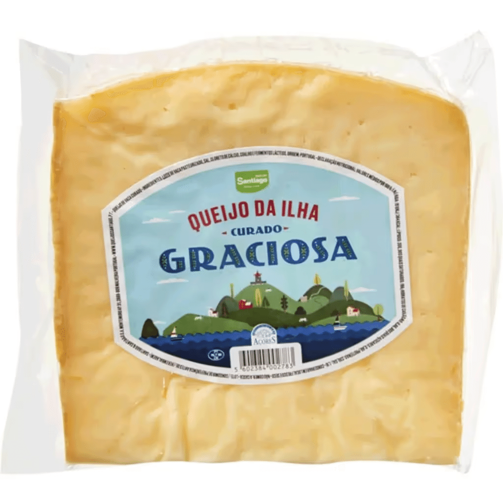 Queijo Da Ilha Curado Graciosa Unidade G Santiago Nutrip Dia