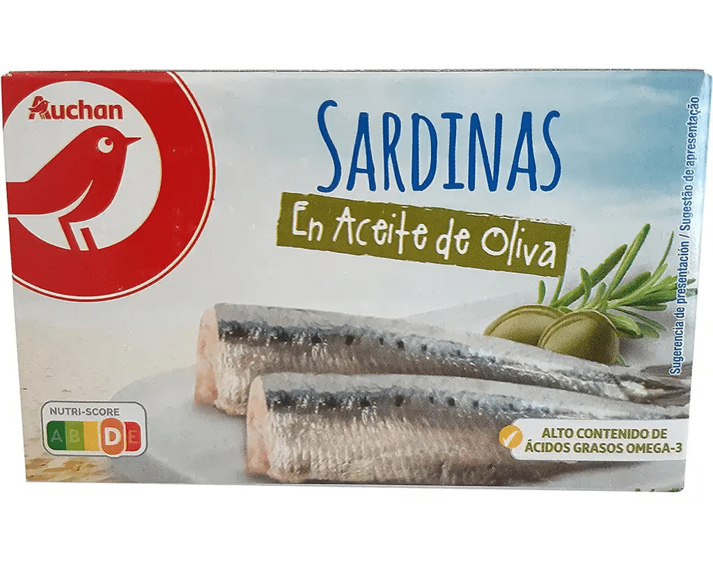 Sardinha Em Azeite G Auchan Nutrip Dia