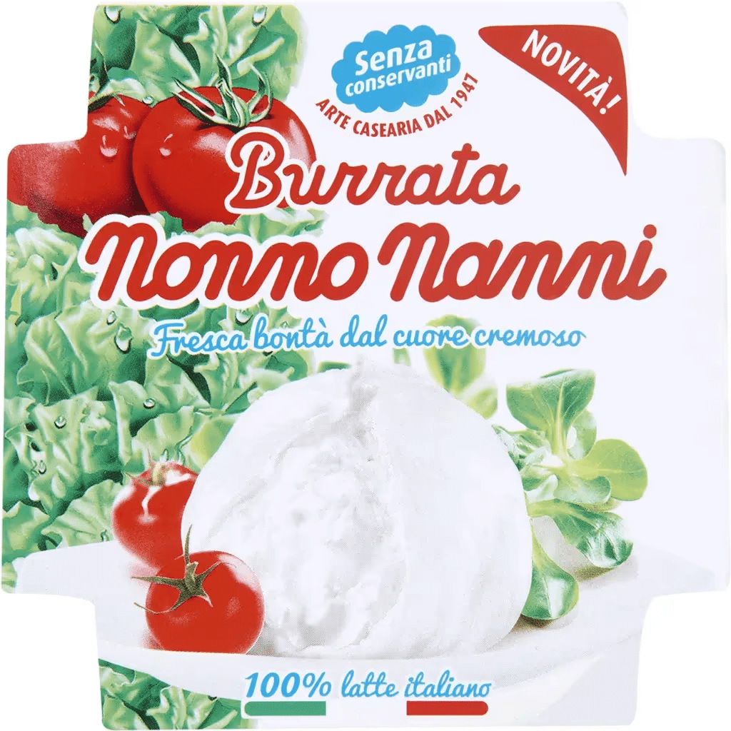 Queijo Burrata Unidade G Nonno Nanni Nutrip Dia