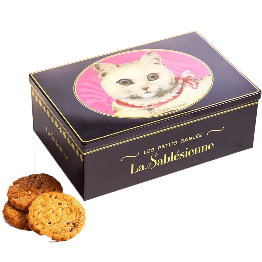 Bolachas Pepitas De Chocolate Gato Branco Lata 250 G LA