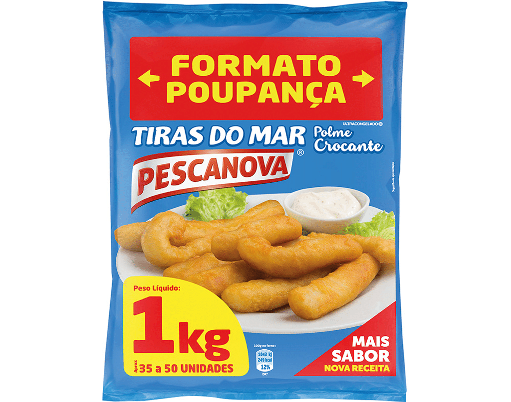 Tiras De Pota Panadas 1kg PESCANOVA Nutripédia