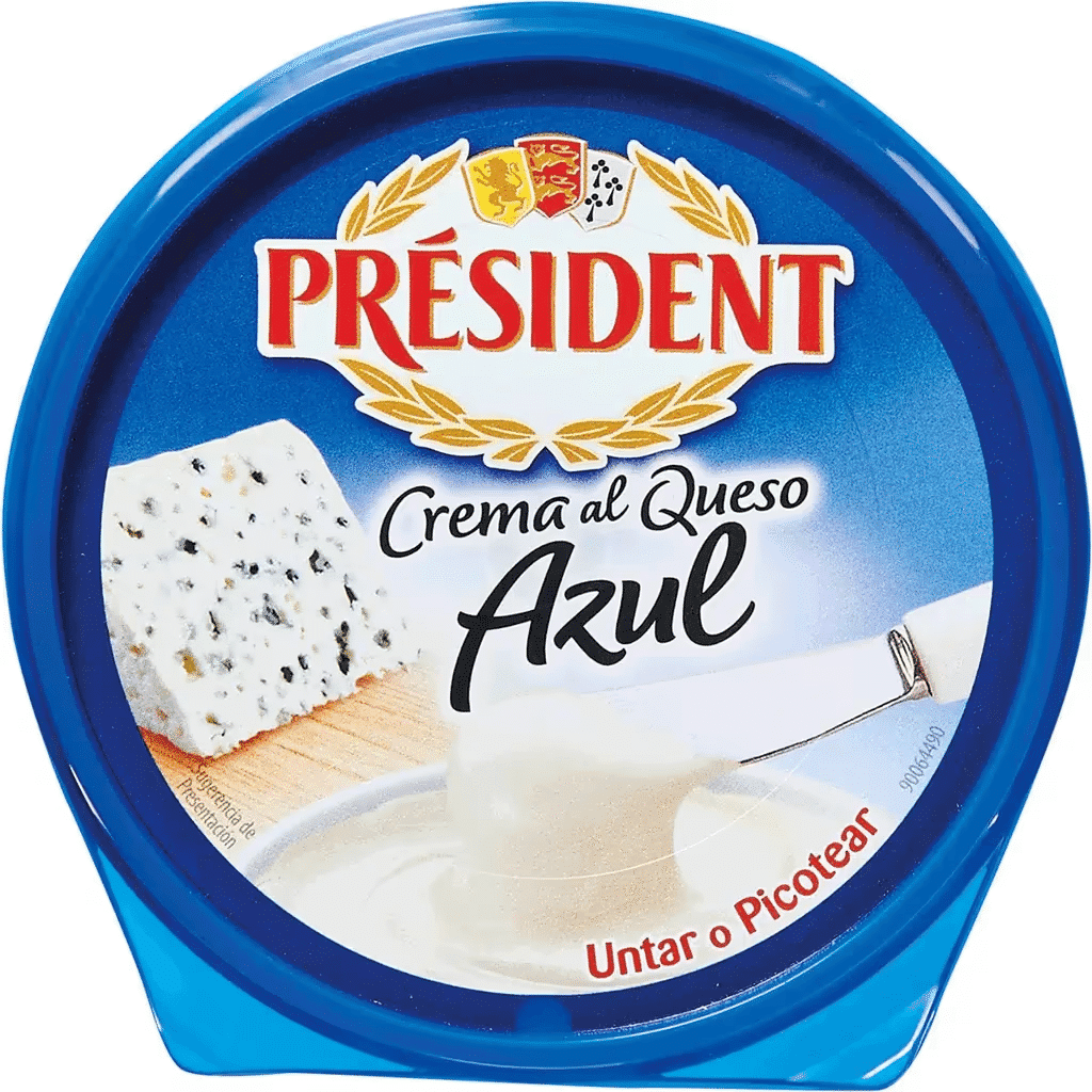 Queijo Creme Azul embalagem 125 g - PRÉSIDENT