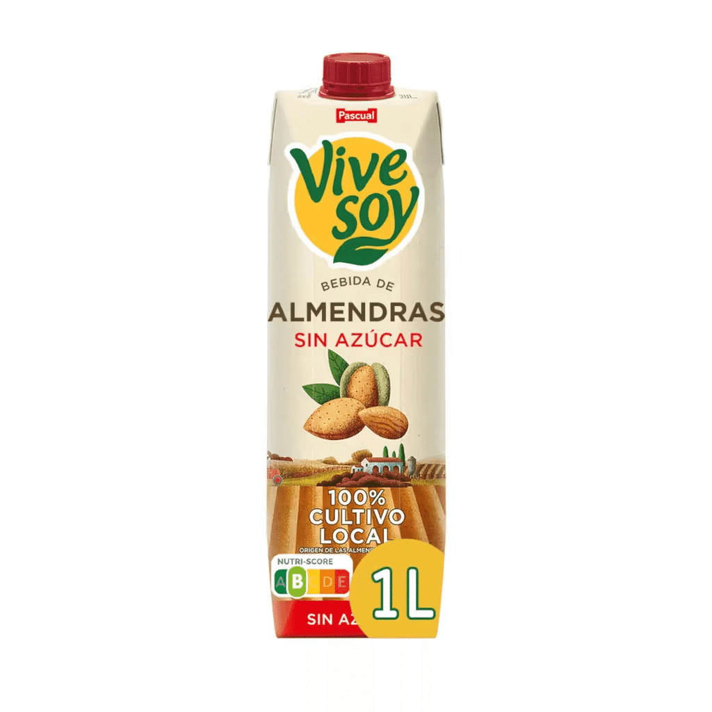 Bebida Vegetal de Amêndoa sem Açúcar - VIVE SOY