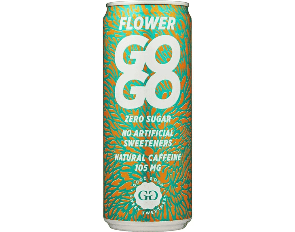 Bebida Funcional Flower com Cafeína sem Açúcar lata 330 ml - GOOD GOOD