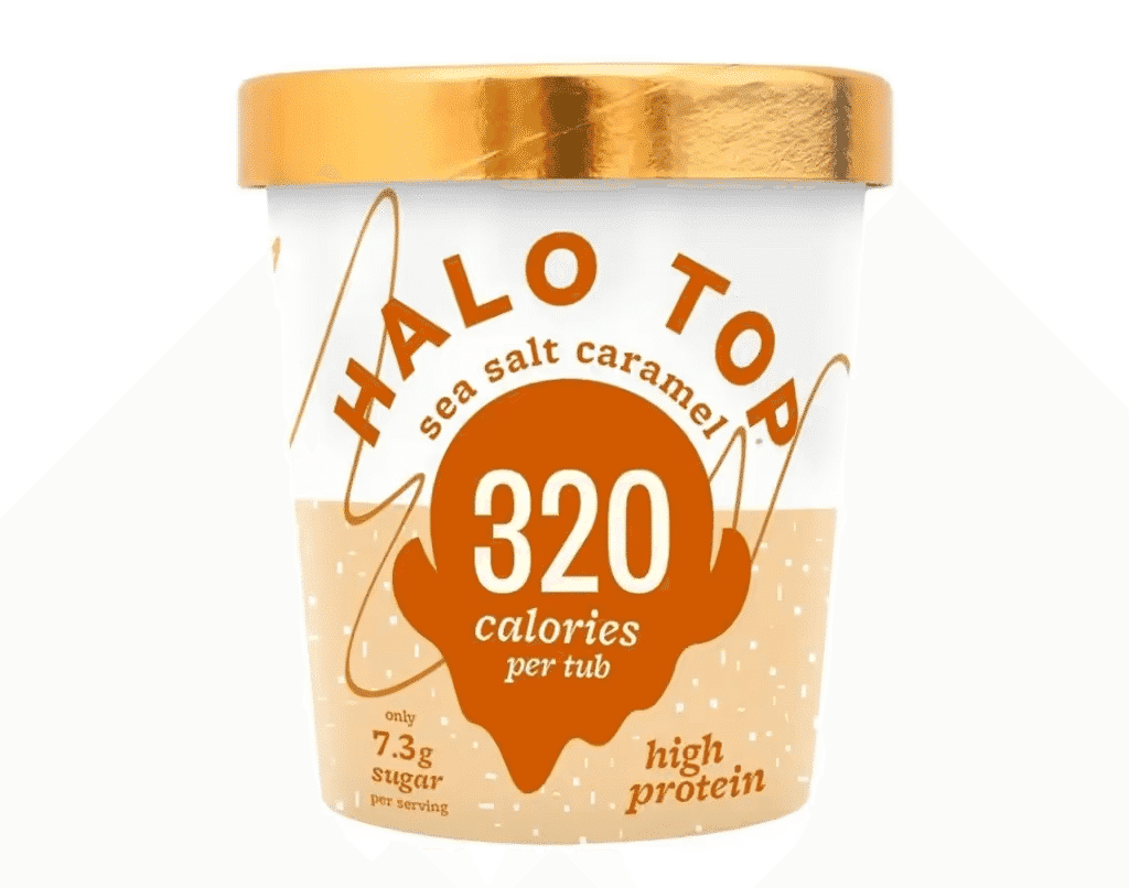 Gelado Caramelo Salgado 473Ml - HALO TOP