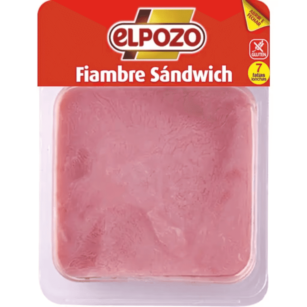 Fiambre em Fatias sem Glúten embalagem 150 g - ELPOZO