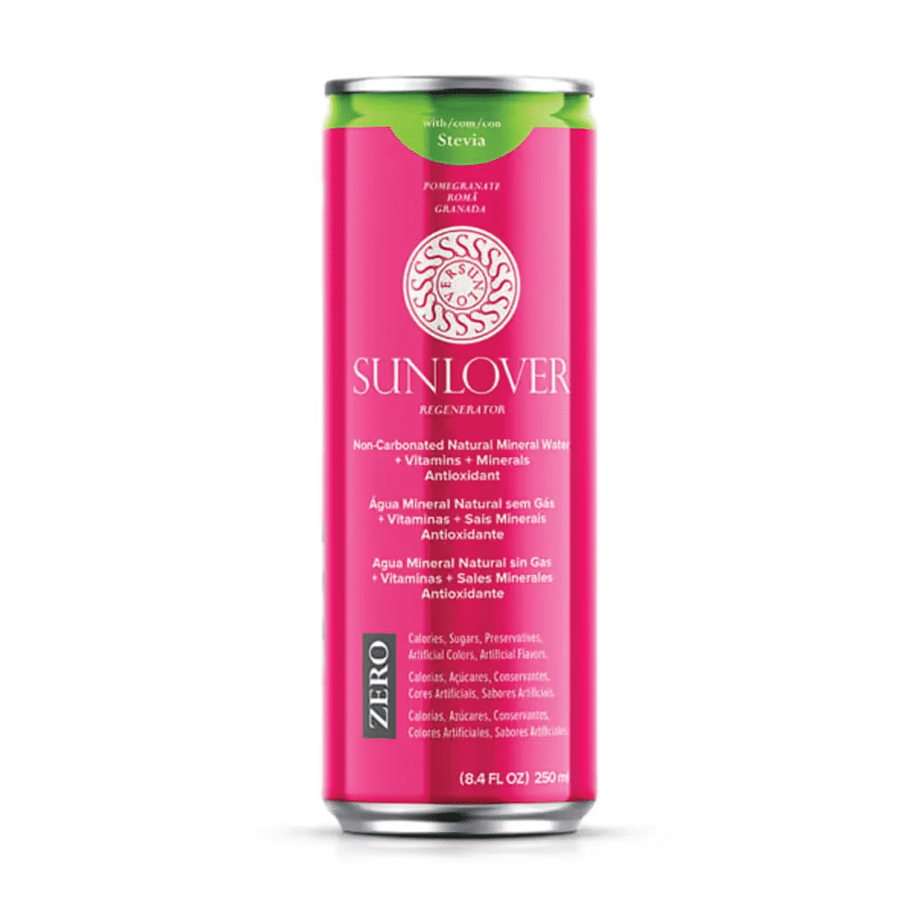 Água Vitaminada Regenerator - SUNLOVER