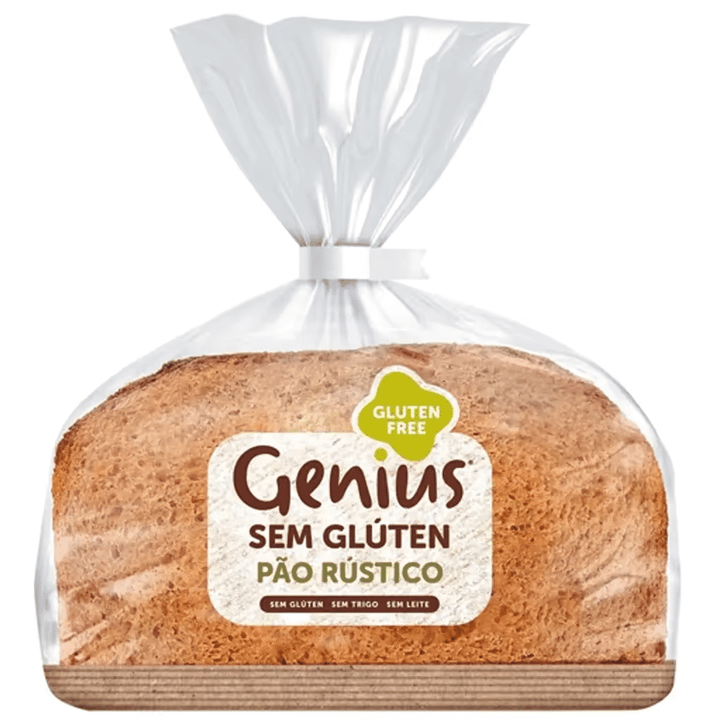 Pão Rústico sem Glúten - GENIUS