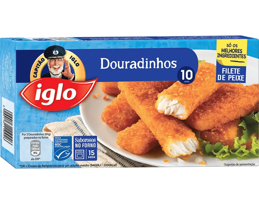 Douradinhos de Peixe Congelados - IGLO
