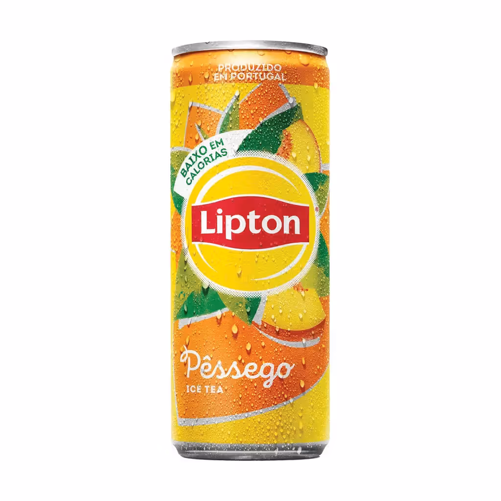 Refrigerante sem Gás de Pêssego Ice Tea Lata - LIPTON