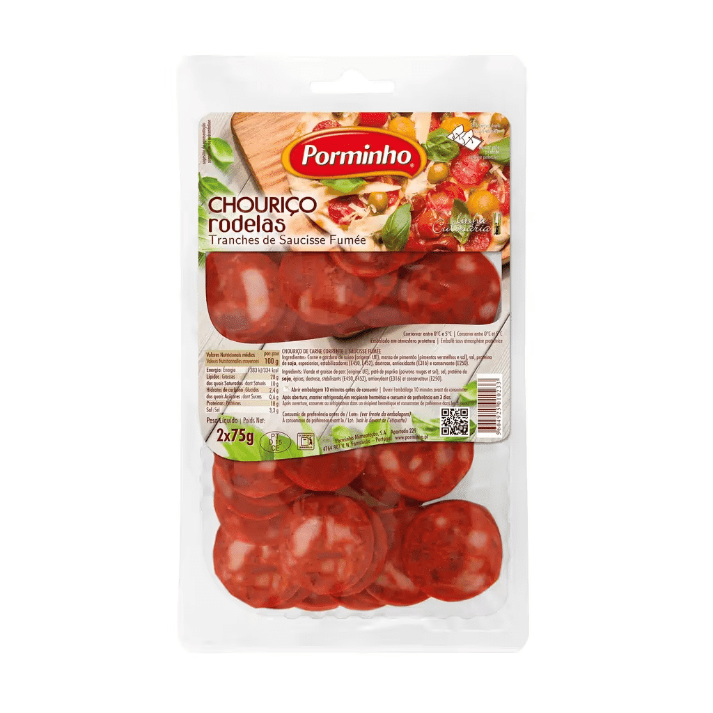 Rodelas de Chouriço - PORMINHO