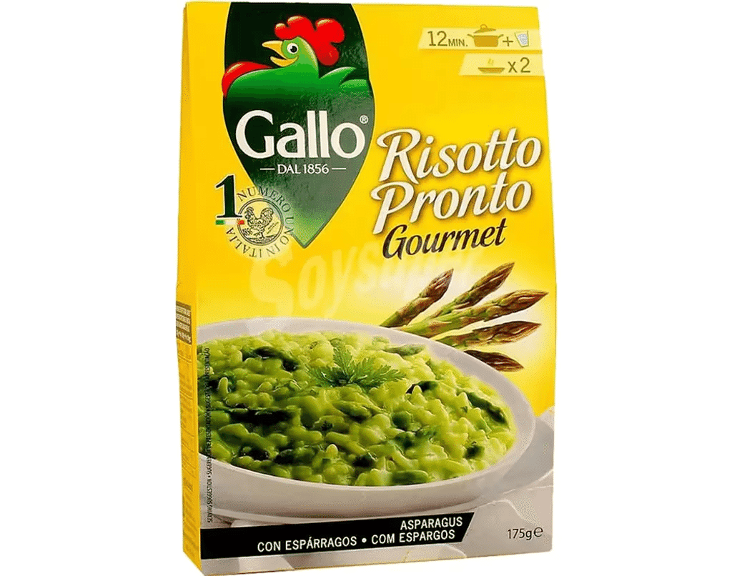 Risotto Pronto com Espargos - RISO GALLO