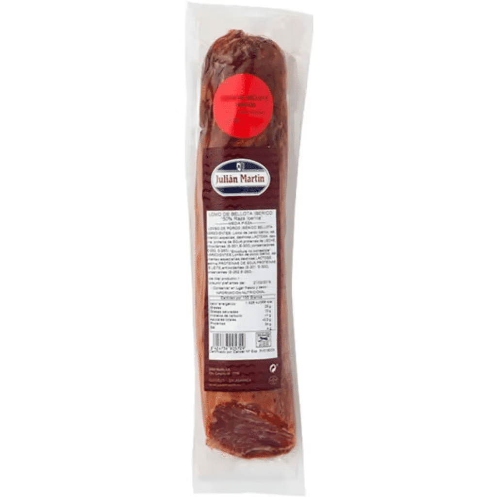 Lombo Ibérico de Bolota Peso Aproximado por peça 1,2 kg - JULIAN MARTIN