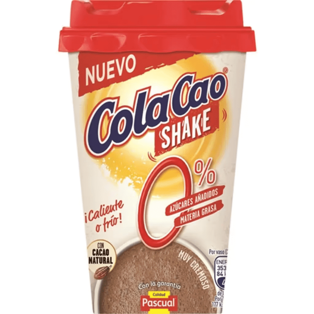 Batido de Chocolate e Cacau 0% Açúcar embalagem 200 ml - COLA CAO SHAKE