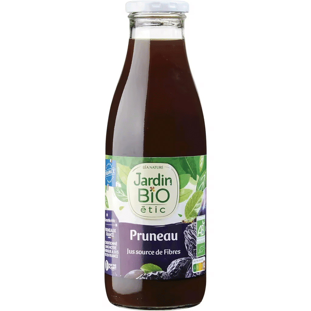 Sumo de Ameixa Biológico garrafa 75 cl - JARDIN BIO