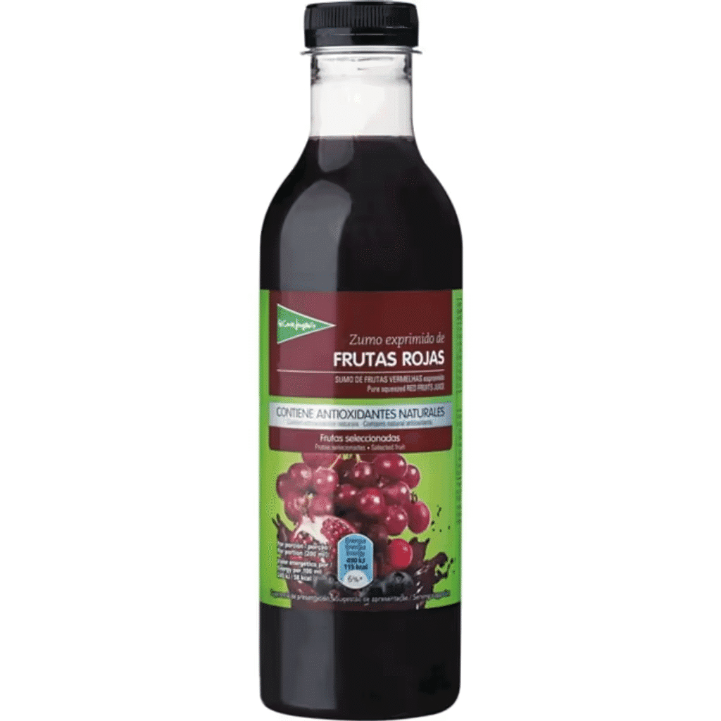 Sumo de Frutas Vermelhas embalagem 750 ml - EL CORTE INGLÉS