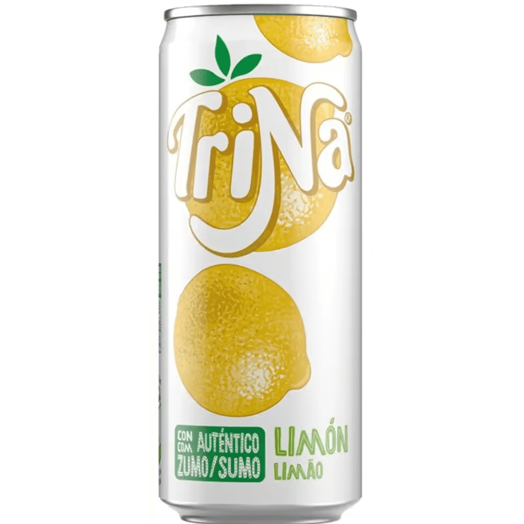 Refrigerante de Limão sem Gás lata 33 cl - TRINA ZERO