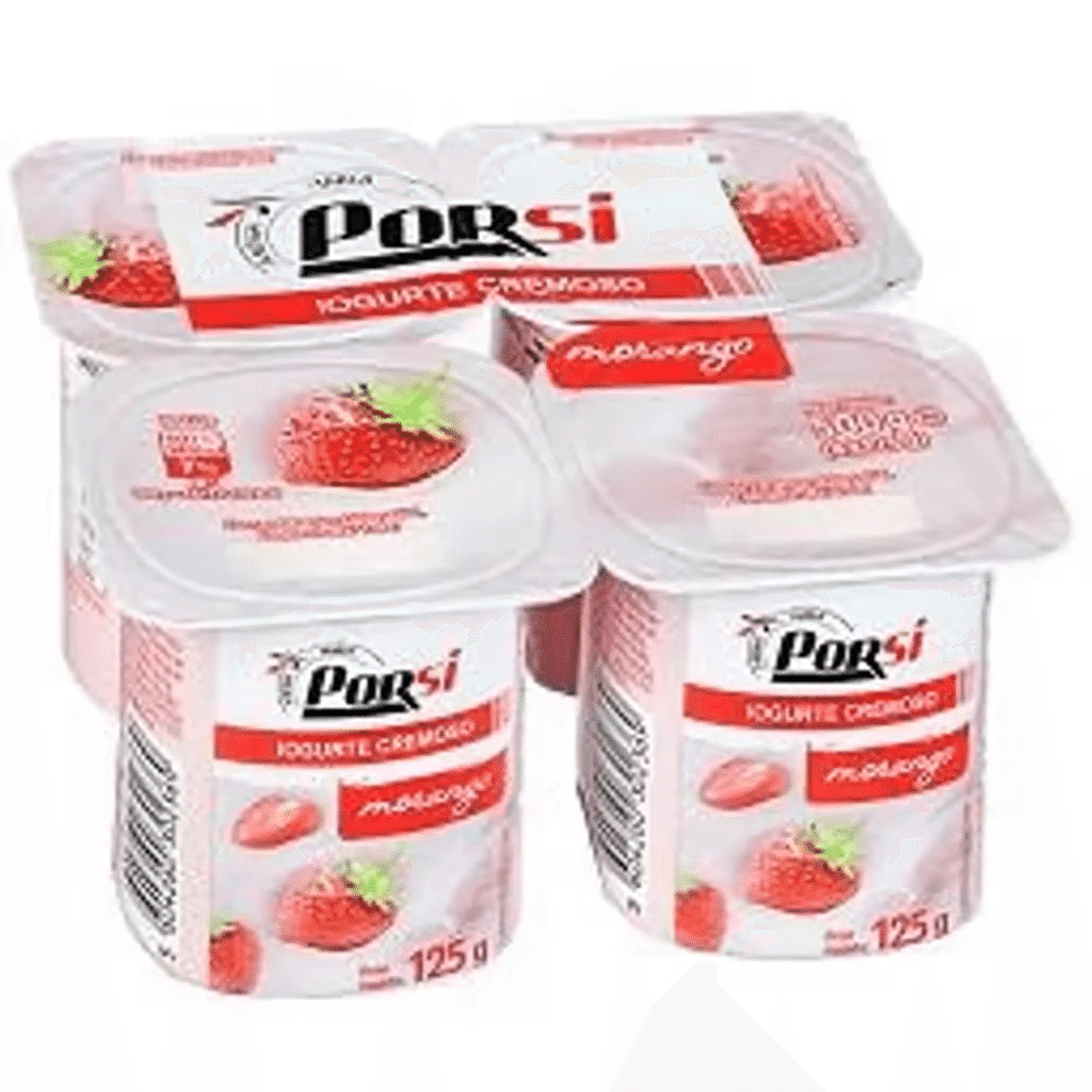 Iogurte cremoso de morango - PORSI