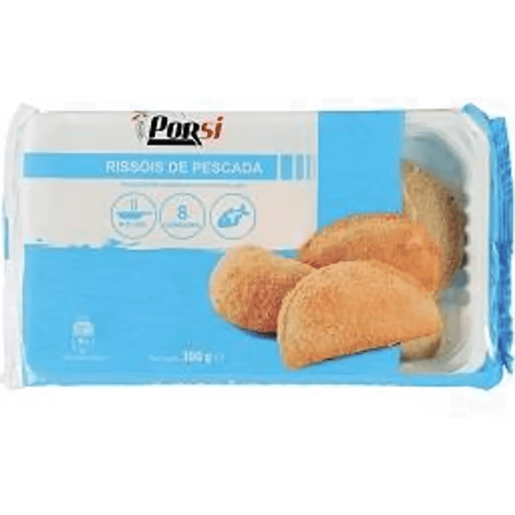 8 rissóis de pescada - PORSI