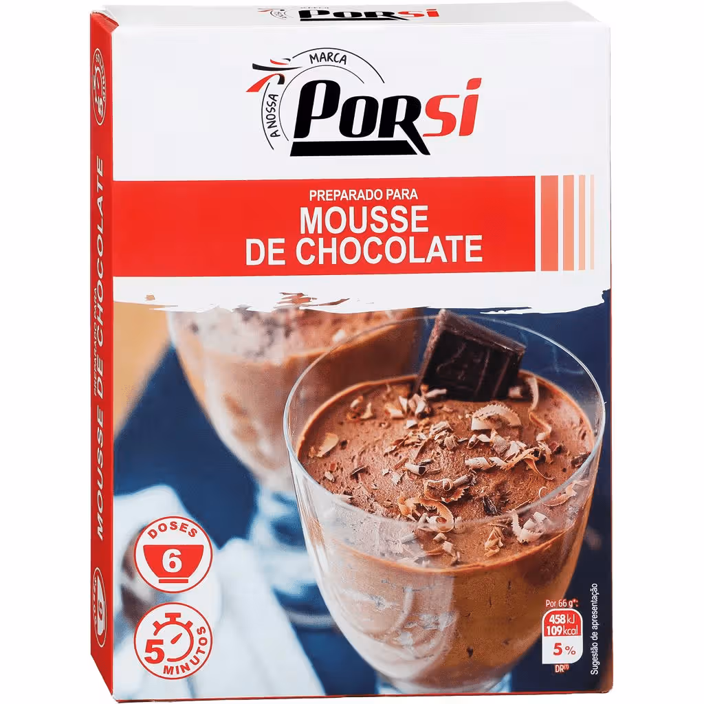 Mousse chocolate - PORSI