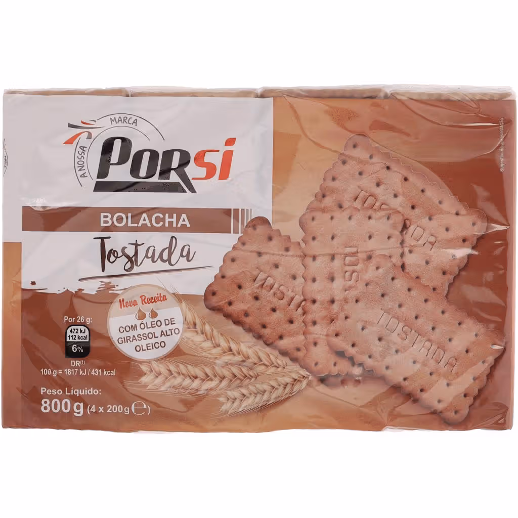Bolacha tostada - PORSI