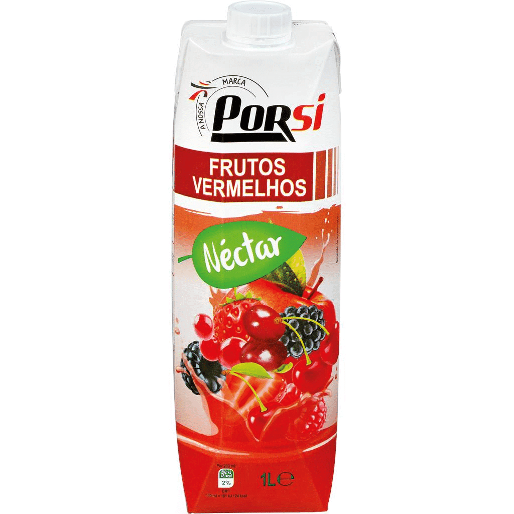 Néctar frutos vermelhos, prisma - PORSI