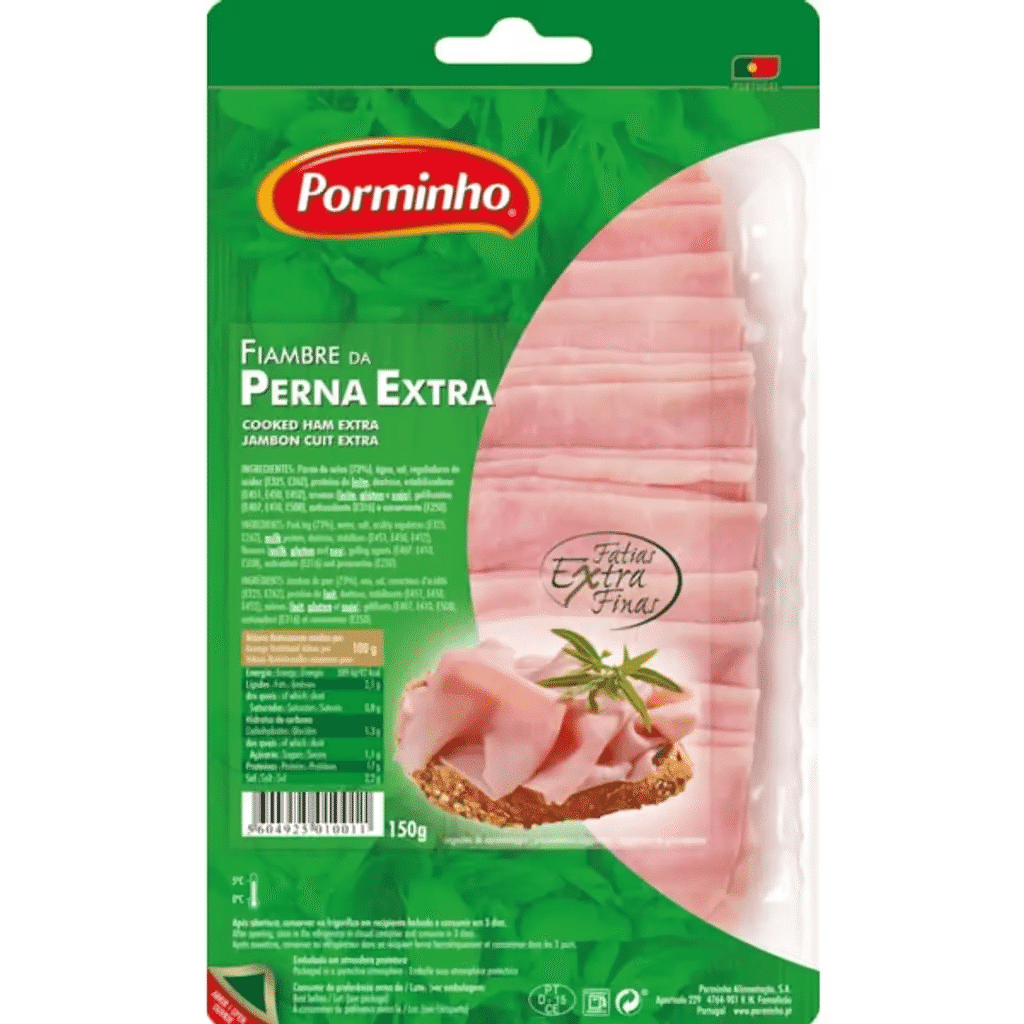 Fiambre da perna extra fatias extra finas - PORMINHO
