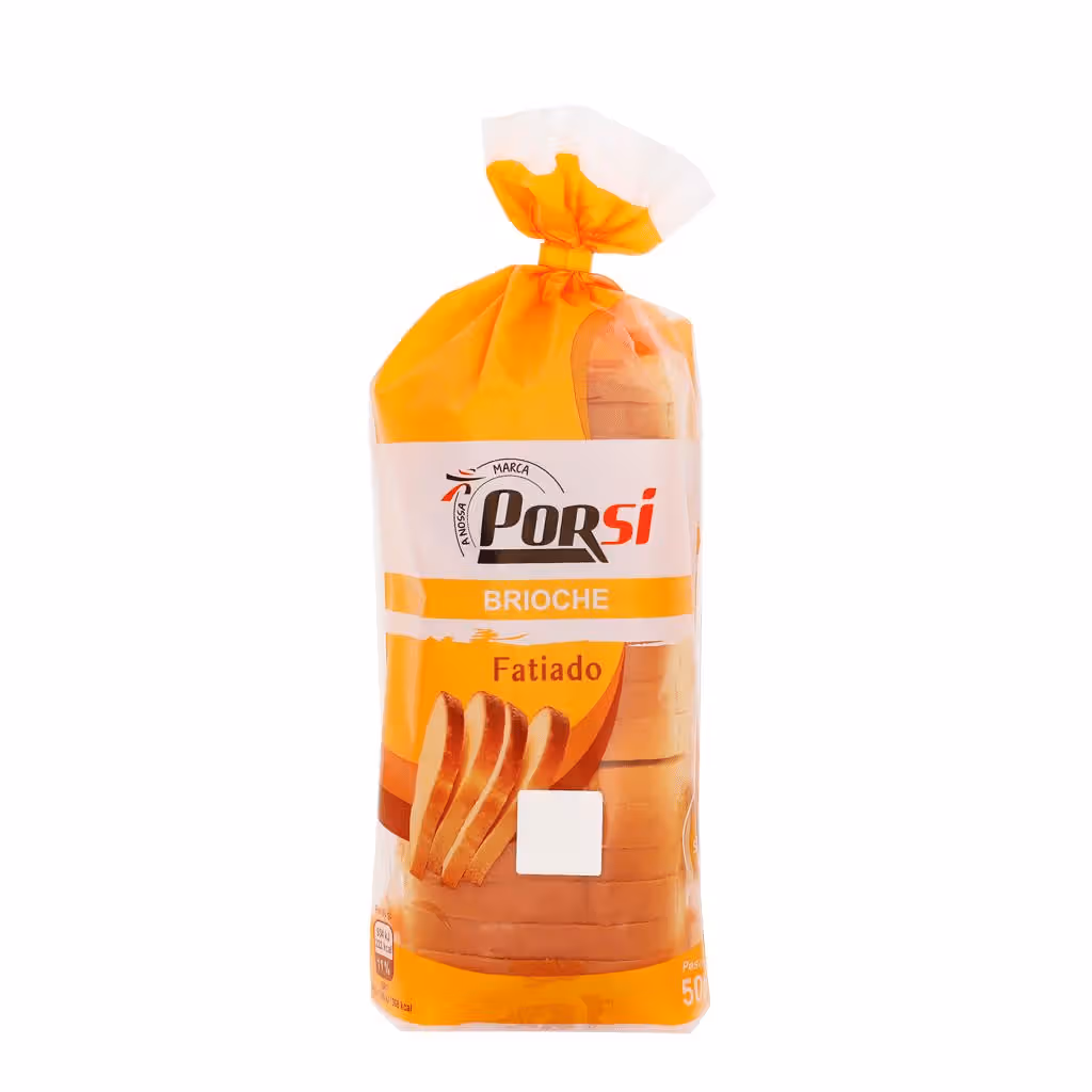 Pao brioche fatiado - PORSI