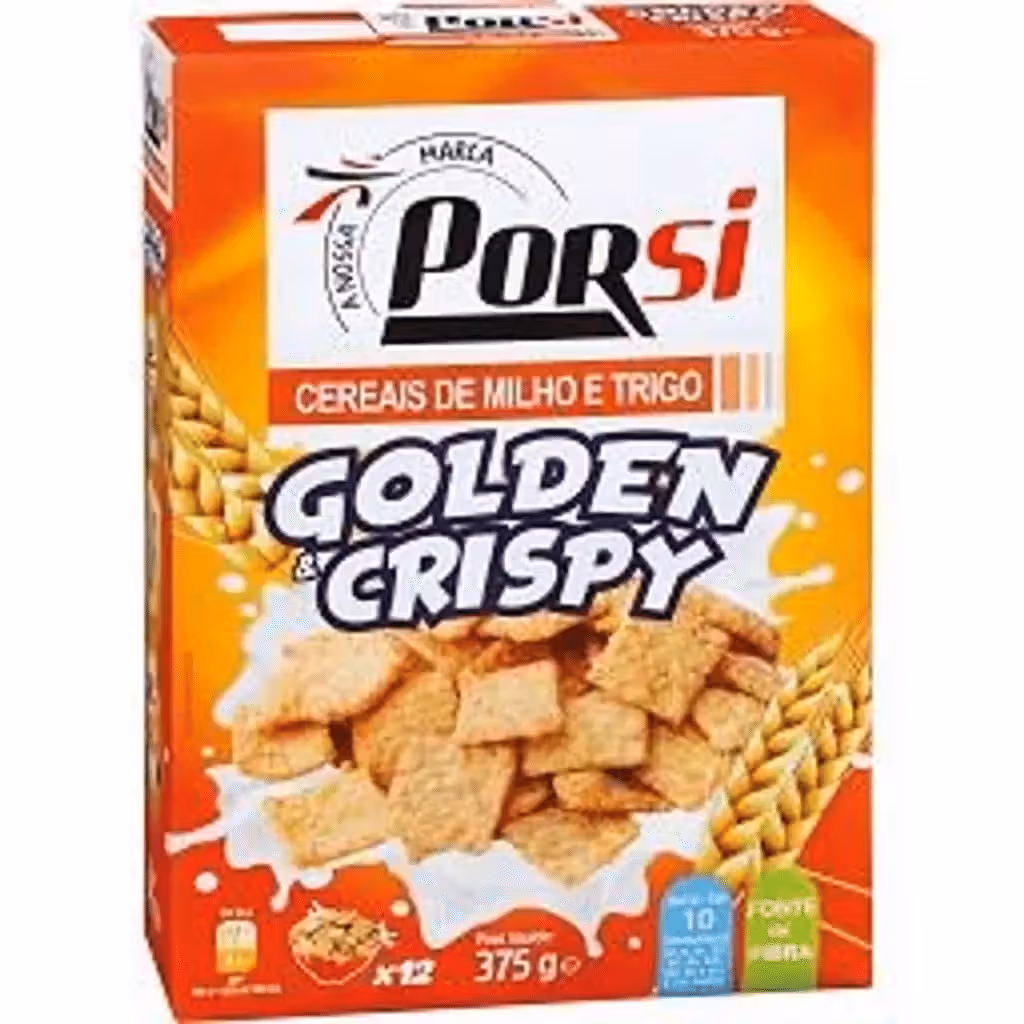 Cereais golden e crispy - PORSI