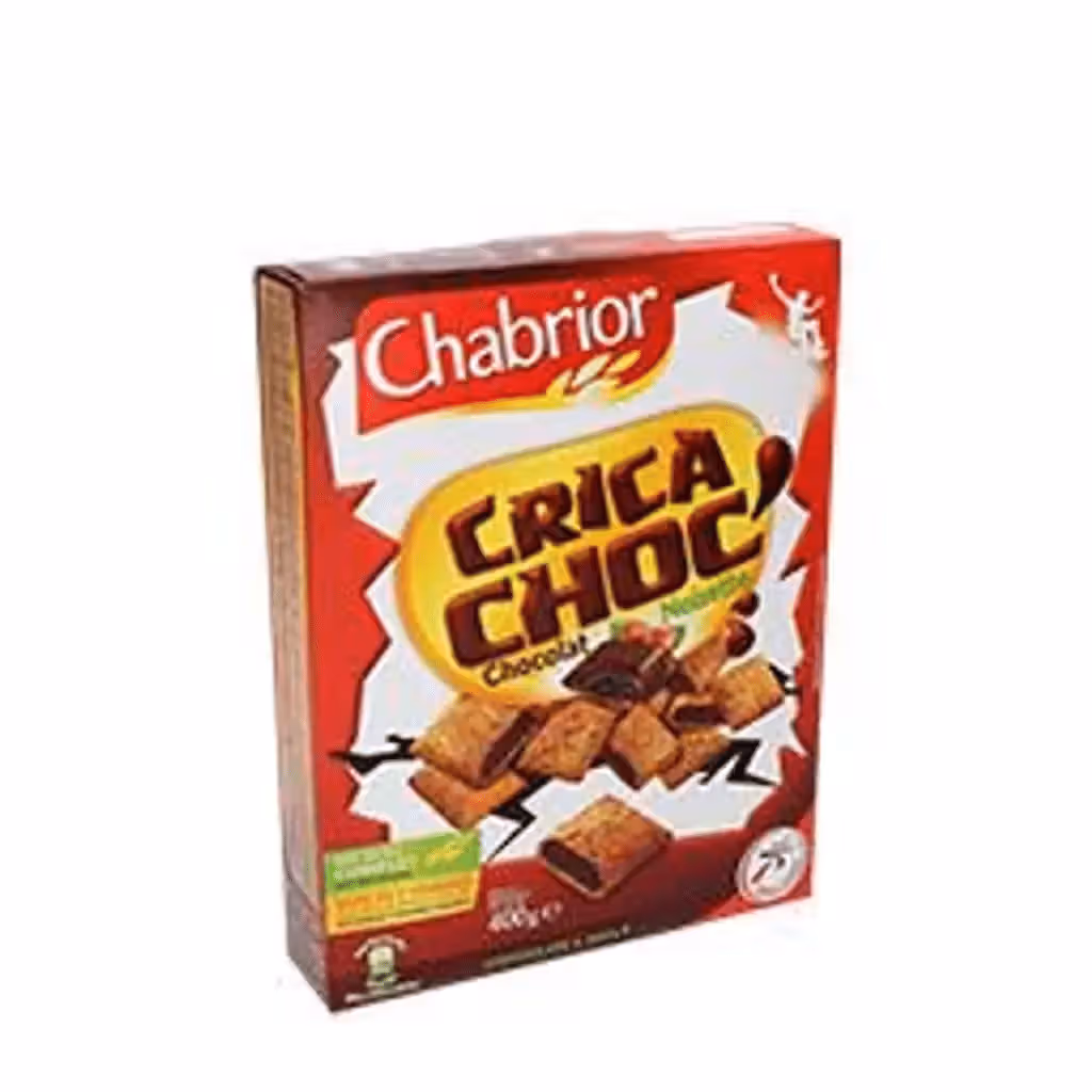 Cereais crica choc c/ chocolate e avelã - CHABRIOR