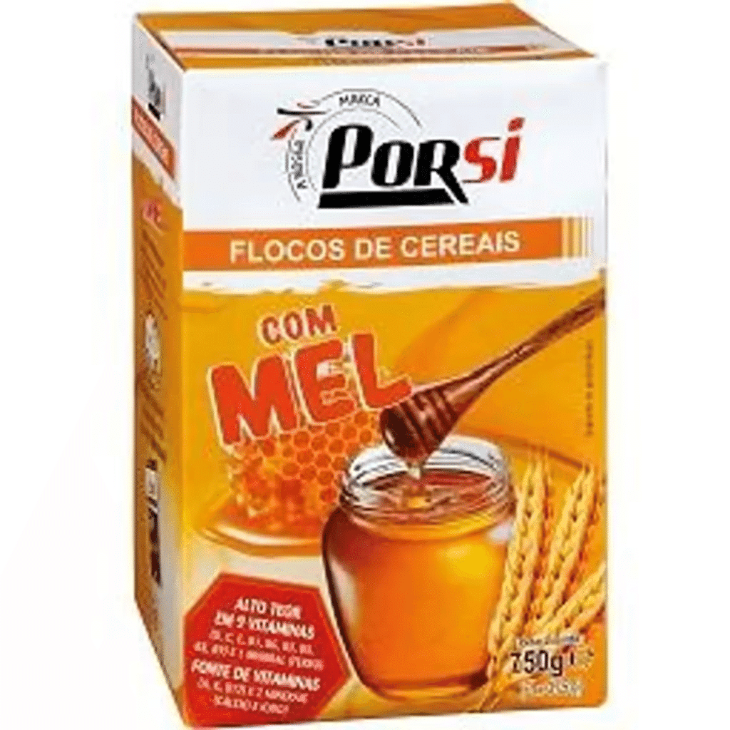 Flocos de cereais com mel - PORSI