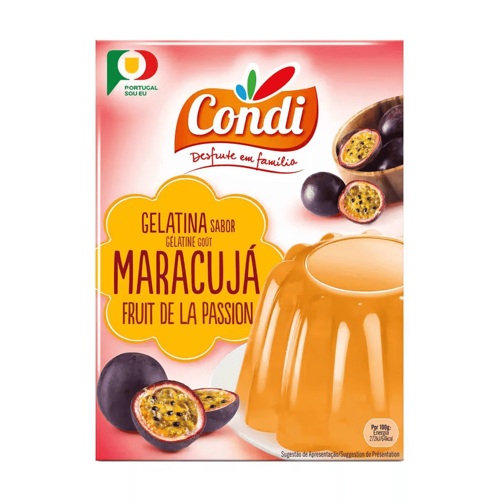 Gelatina em Pó de Maracujá - CONDI