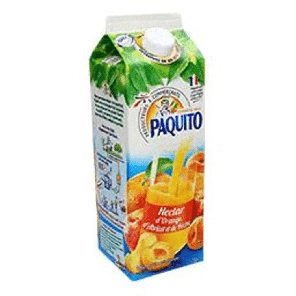 Néctar laranja, pêssego e alperce - PAQUITO