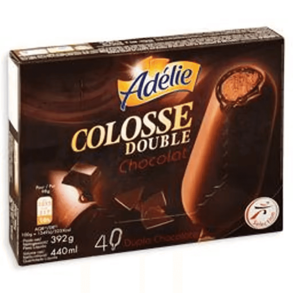 Gelado colosse double chocolate - ADÉLIE