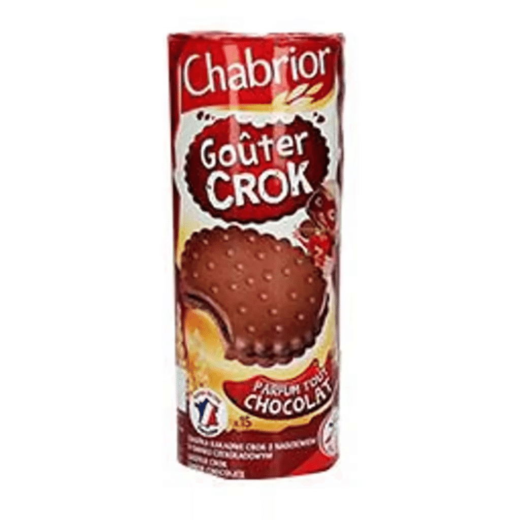 Bolacha recheada com chocolate - CHABRIOR