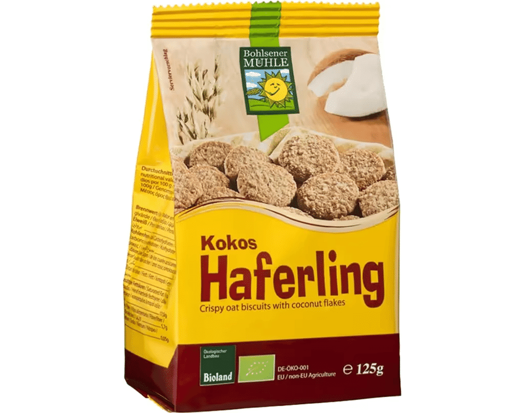 Bolacha Aveia C / Coco 125Gr - BOHLSENER MUEHLE