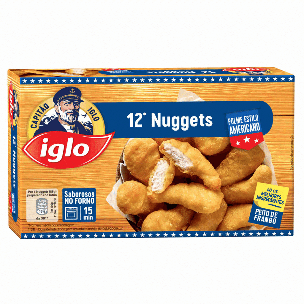 Nuggets de Frango Polme Americano - CAPITÃO IGLO
