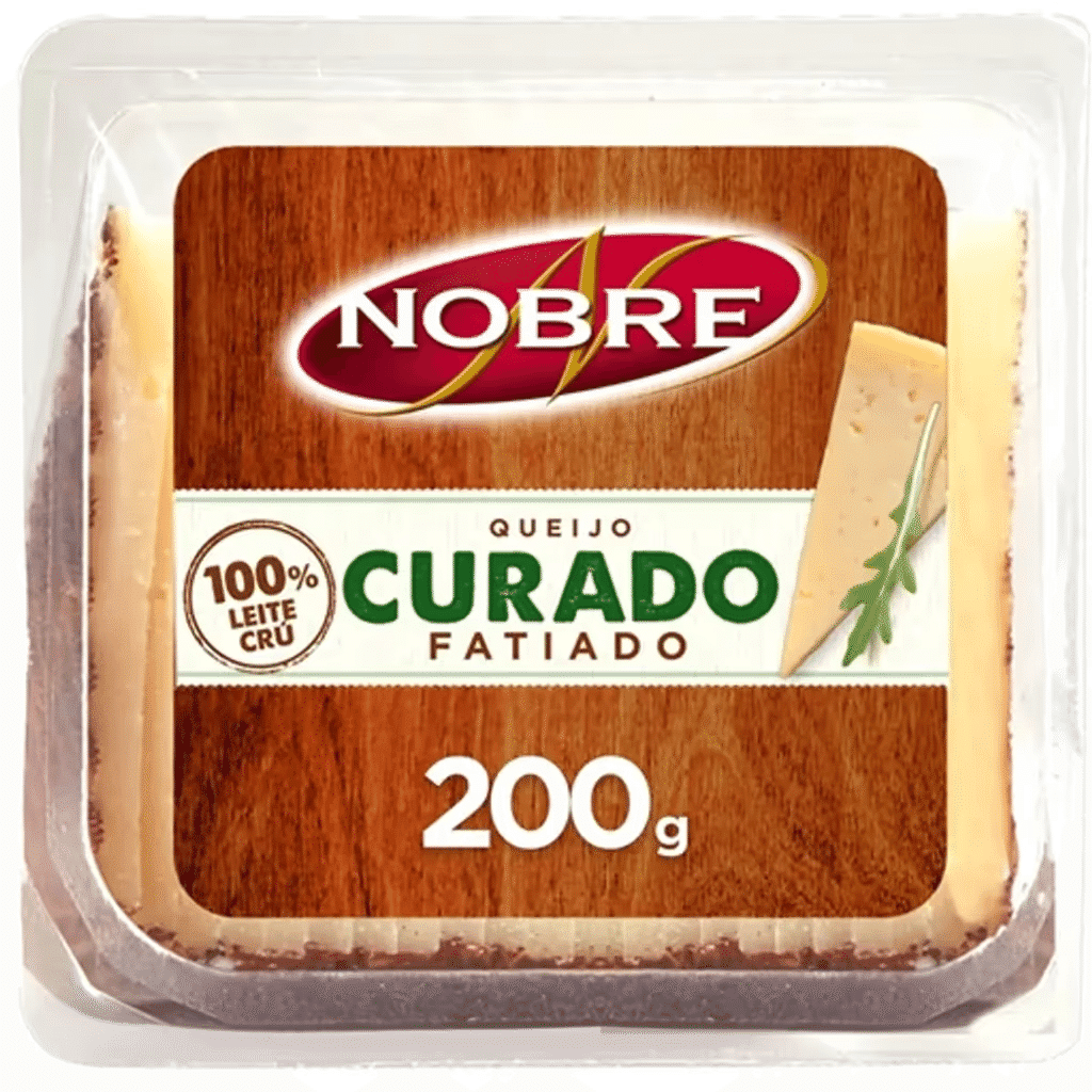 Queijo Curado Fatiado - NOBRE