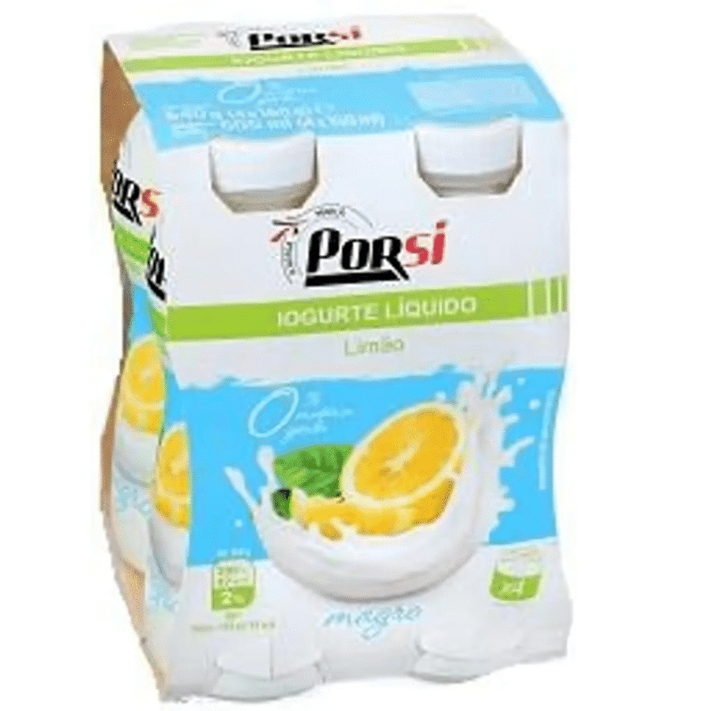 Iogurte líquido magro de limão - PORSI