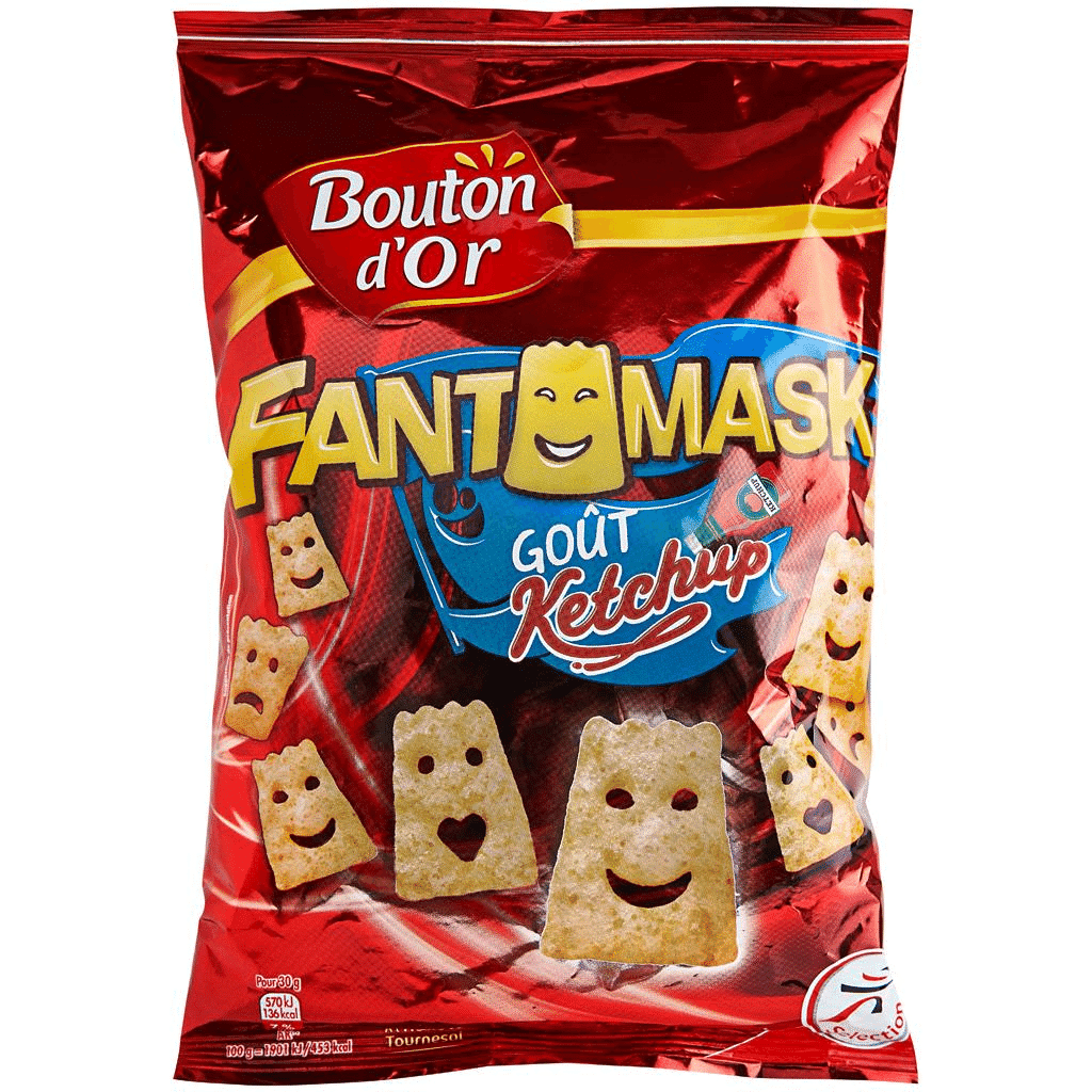 Fantomask ketchup - BOUTON D'OR