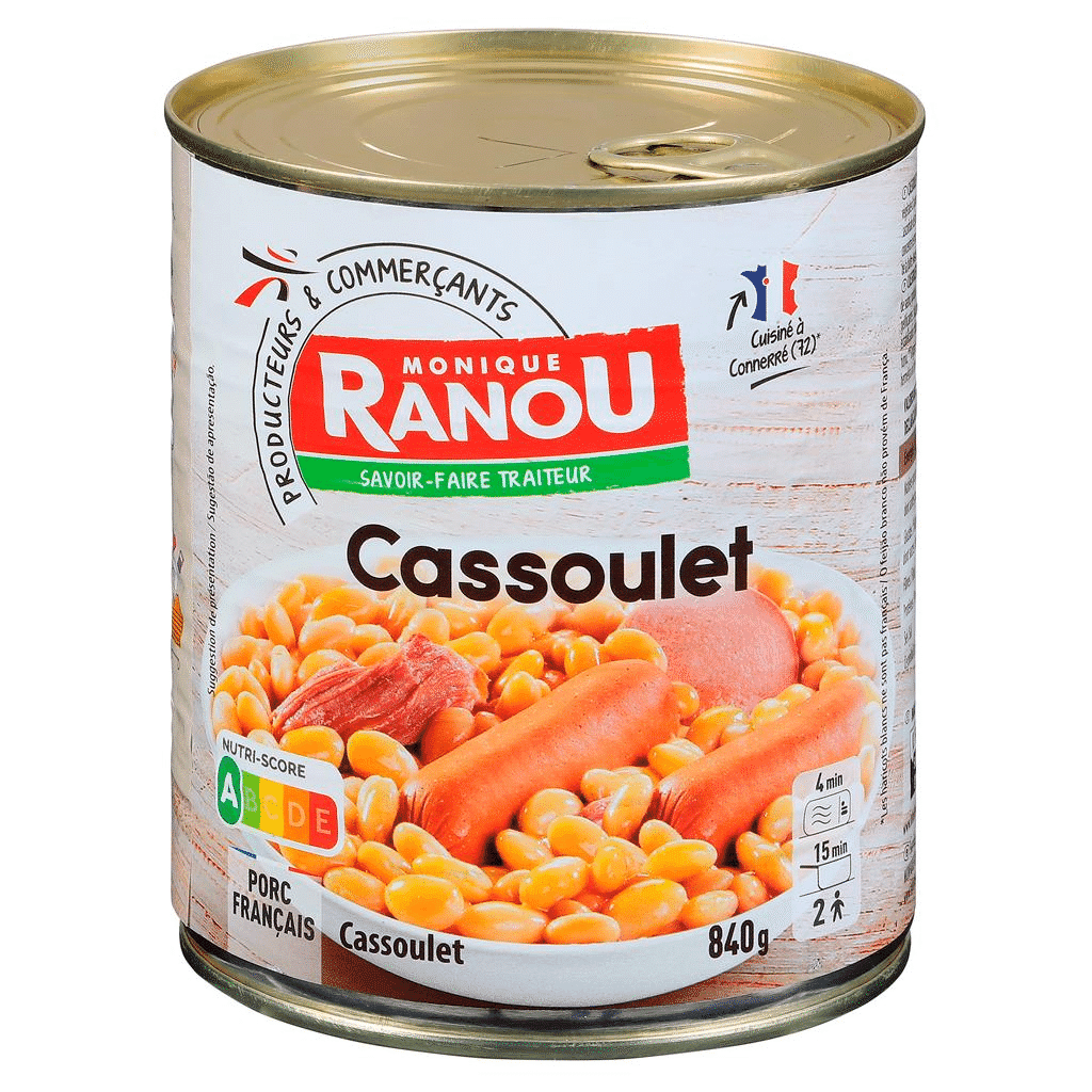 Le cassoulet, 840g - CLAUDE LÉGER