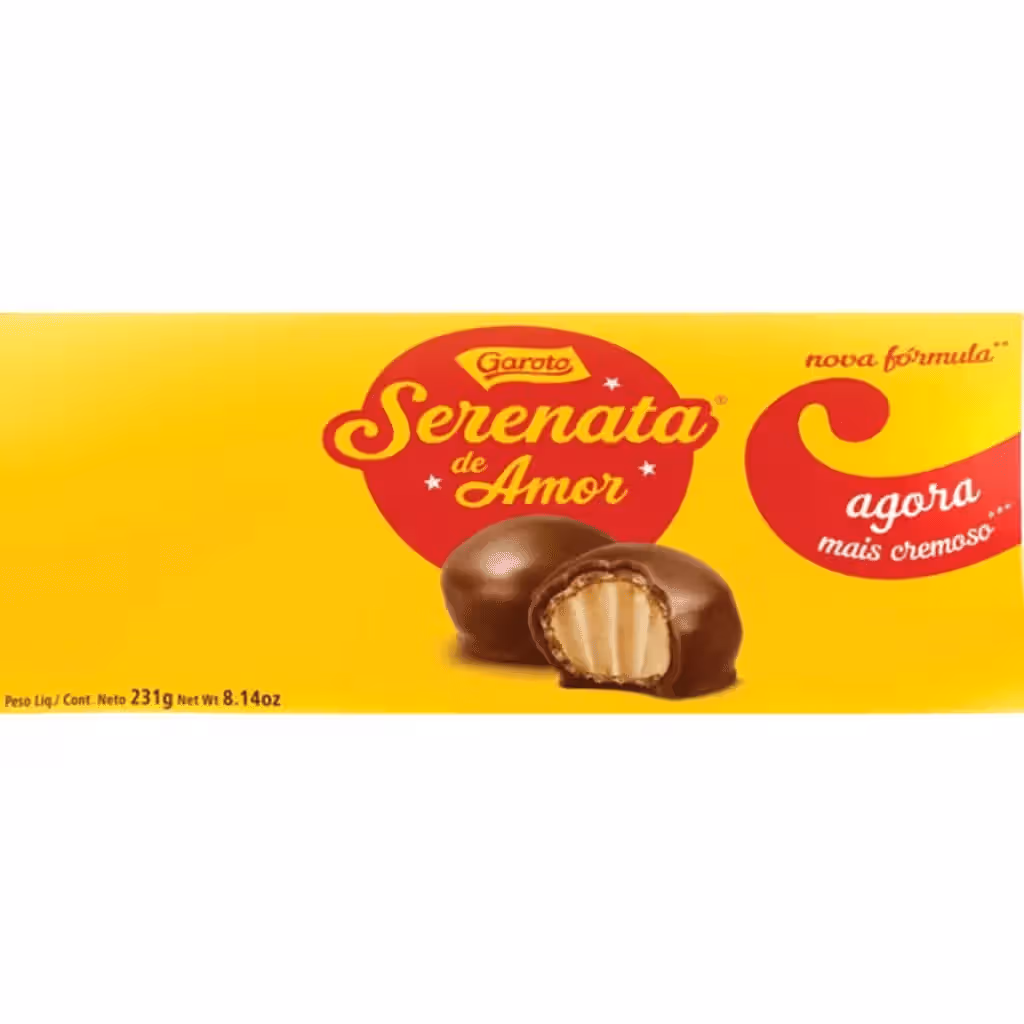 Bombons Serenata de Amor Cartanha Caju - GAROTO