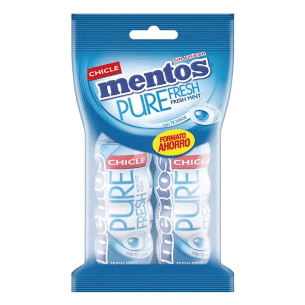 Pastilhas Elásticas Gum Mint - MENTOS
