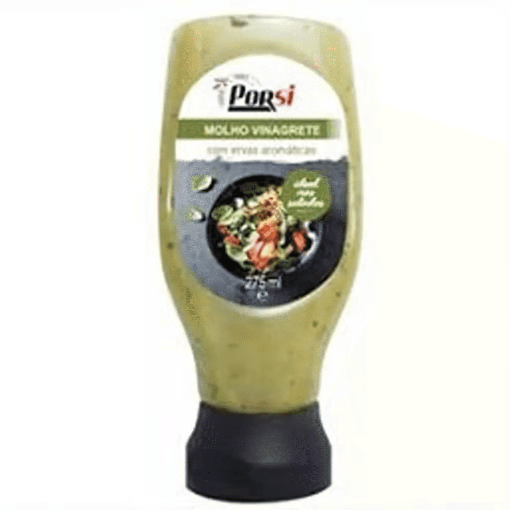 Molho de vinagre com erva aromática - PORSI