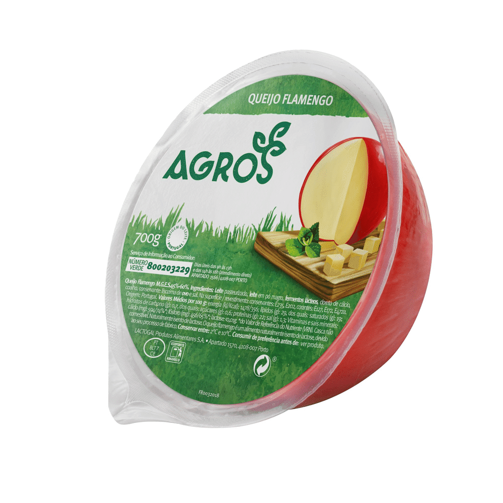 Queijo Flamengo Bola Metade - AGROS