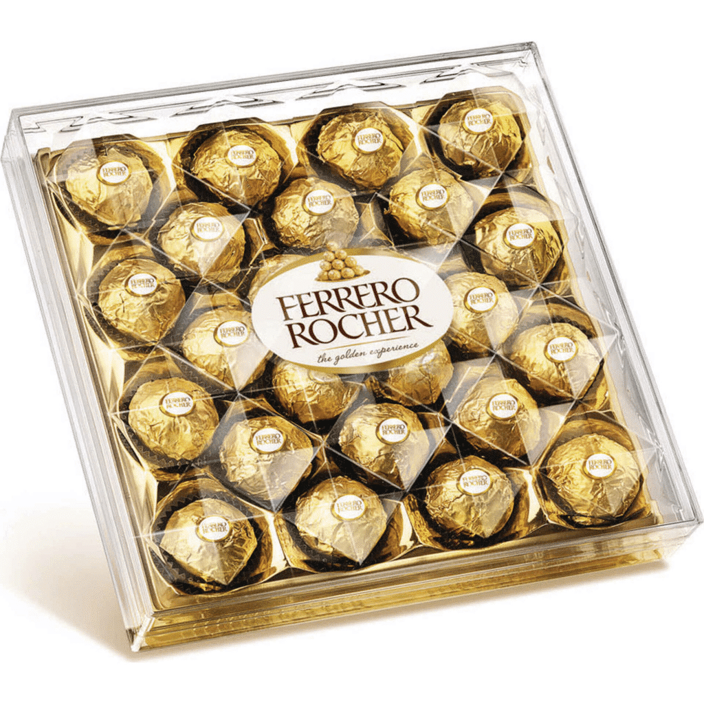 Bombons de Chocolate com Recheio Creme e Avelã - FERRERO ROCHER