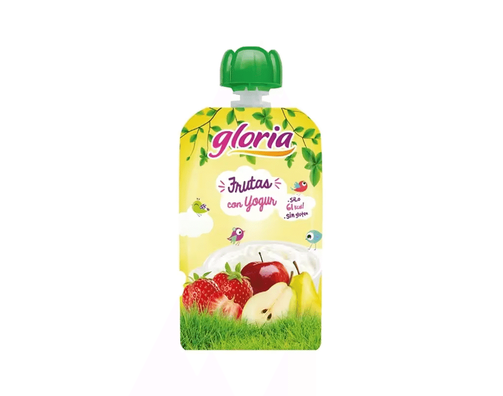 Saqueta Fruta Frutas E Iogurte 100 Gr - GLORIA