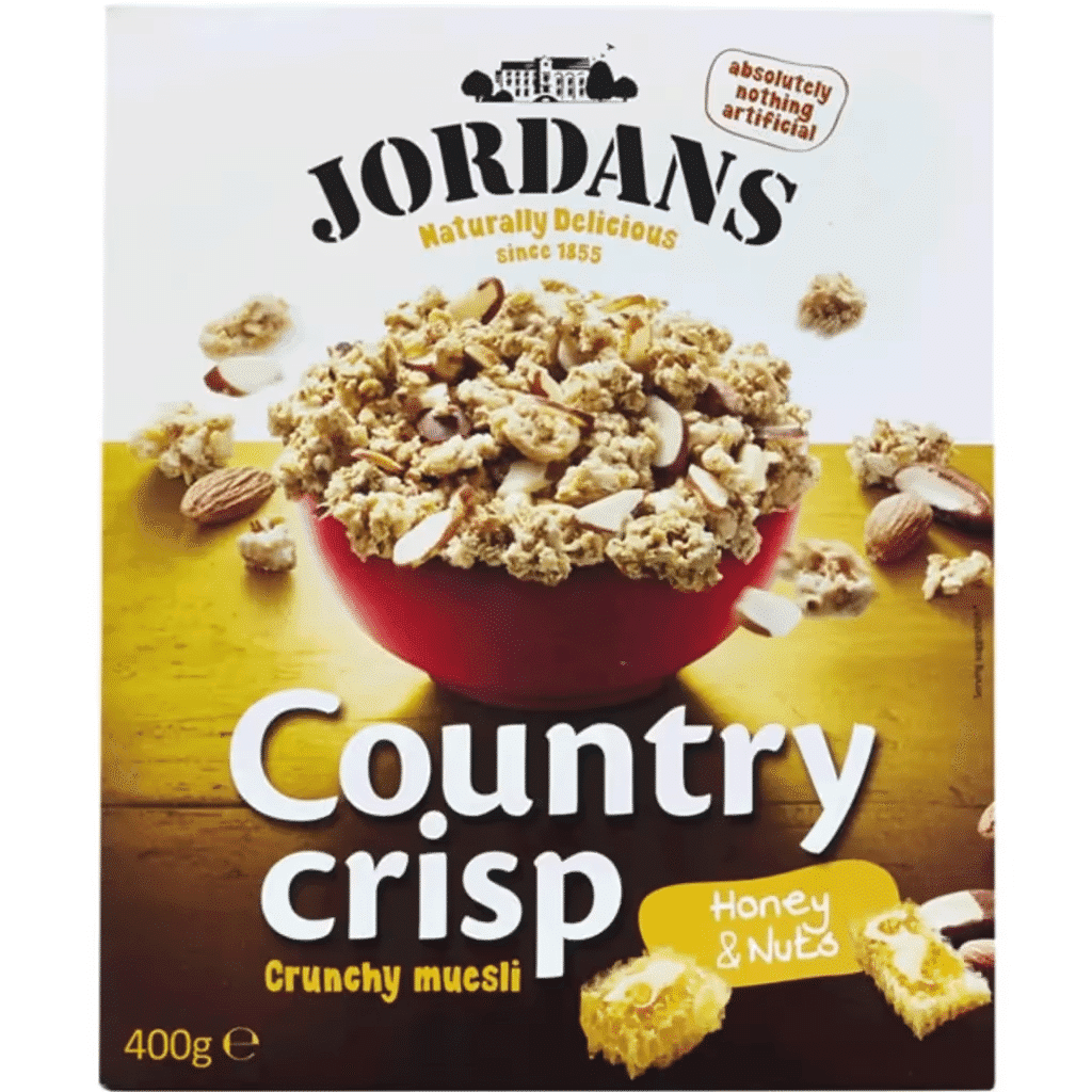 Cereais Country Crisp Mel e Amêndoas - JORDANS
