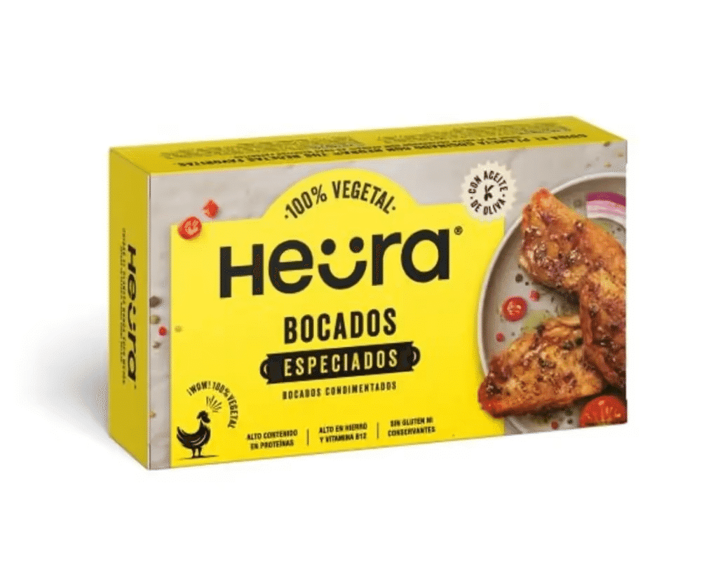 Bocados Condimentados Vegetarianos 180 G - HEURA